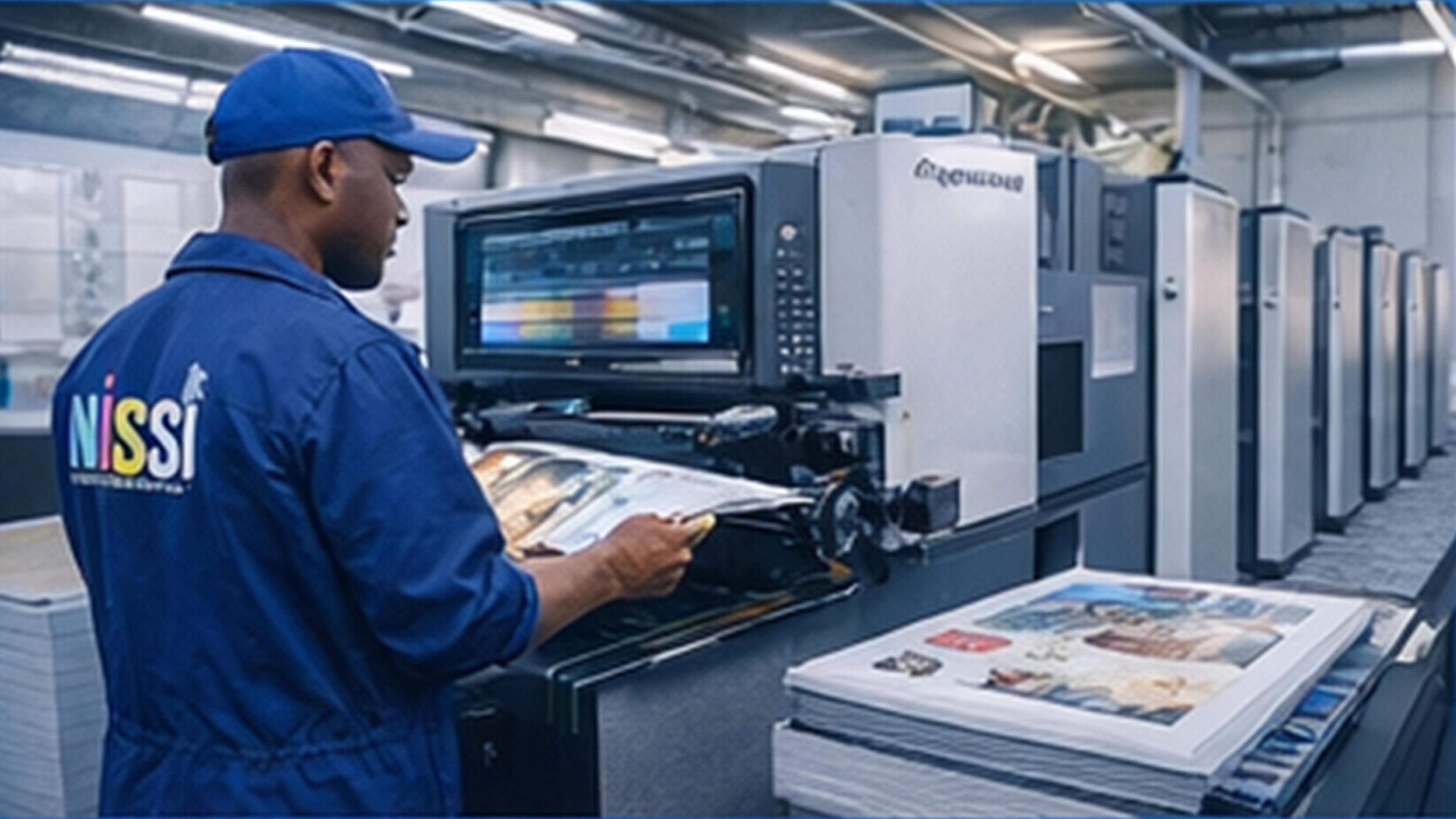 Heidelberg Speedmaster offset printing