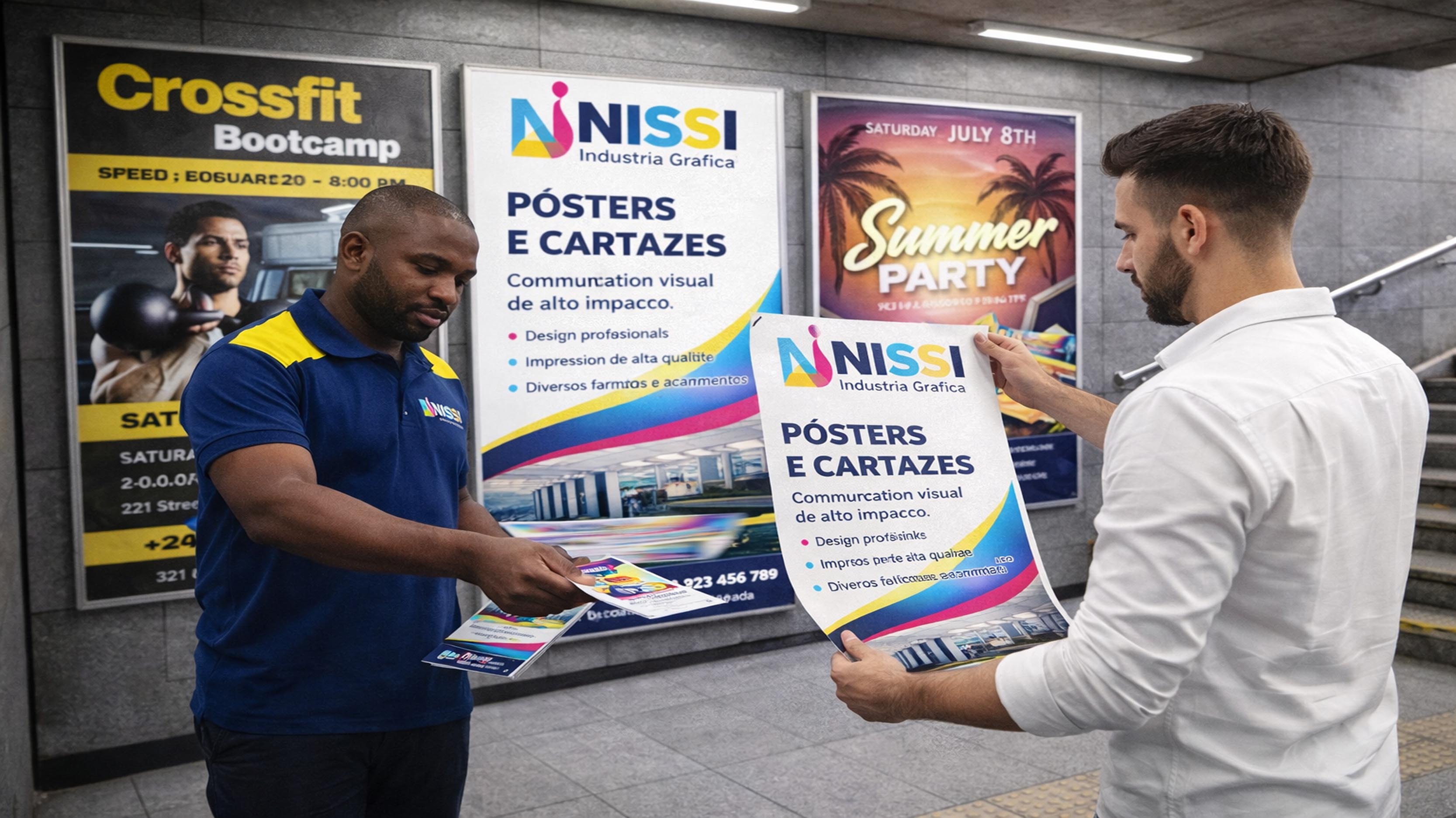 Flyer, poster, triptych, diptych and poster