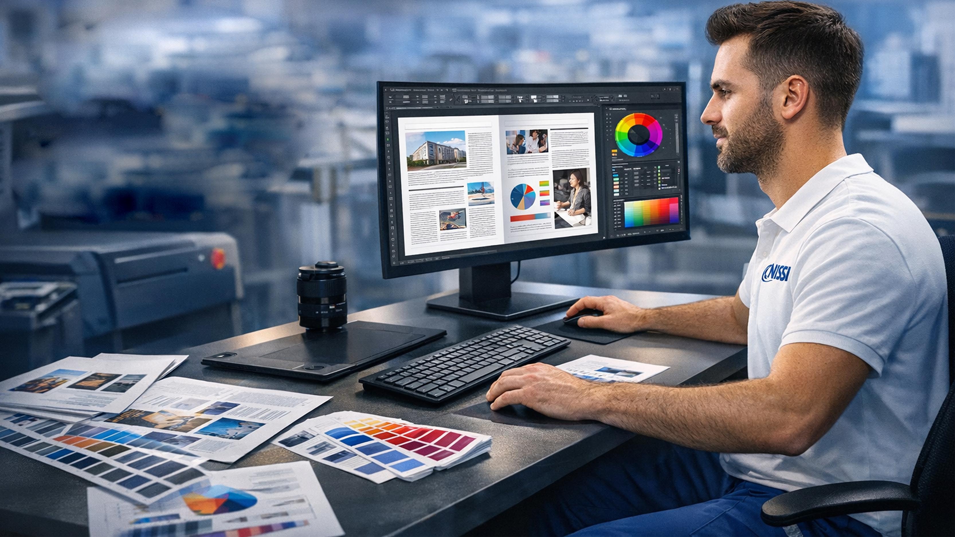 Prepress and graphic design
